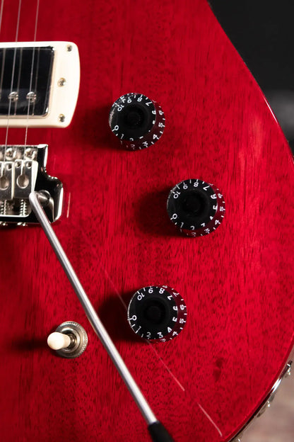 PRS SE David Grissom Standard Electric Guitar - Vintage Cherry with Gig Bag