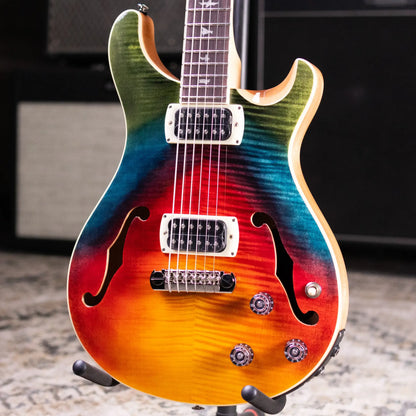 PRS SE Ed Sheeran Hollowbody I Baritone Piezo Electric Guitar - Prism with Gig Bag