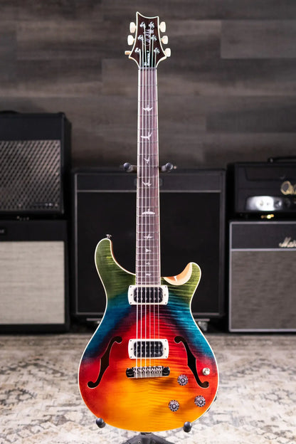 PRS SE Ed Sheeran Hollowbody I Baritone Piezo Electric Guitar - Prism with Gig Bag