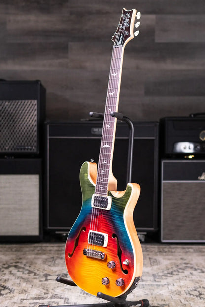 PRS SE Ed Sheeran Hollowbody I Baritone Piezo Electric Guitar - Prism with Gig Bag