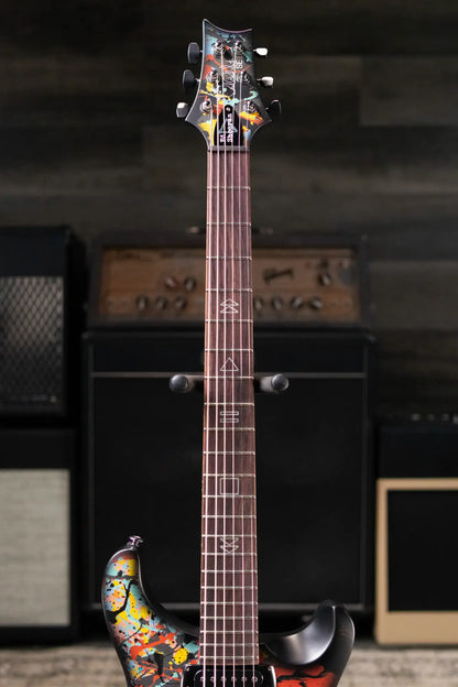 PRS SE Ed Sheeran Signature Hollowbody I Baritone Piezo LTD Electric Guitar - Cosmic Splash with Gig Bag