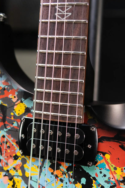 PRS SE Ed Sheeran Signature Hollowbody I Baritone Piezo LTD Electric Guitar - Cosmic Splash with Gig Bag