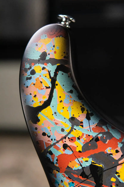 PRS SE Ed Sheeran Signature Hollowbody I Baritone Piezo LTD Electric Guitar - Cosmic Splash with Gig Bag