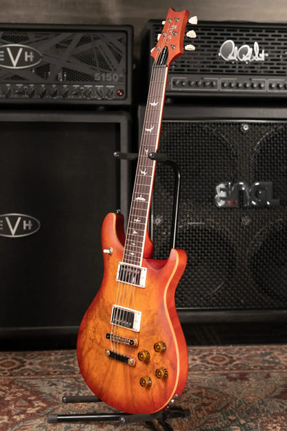 PRS SE Exotic McCarty 594 Electric Guitar - Laurel Burl Vintage Sunburst with Gig Bag