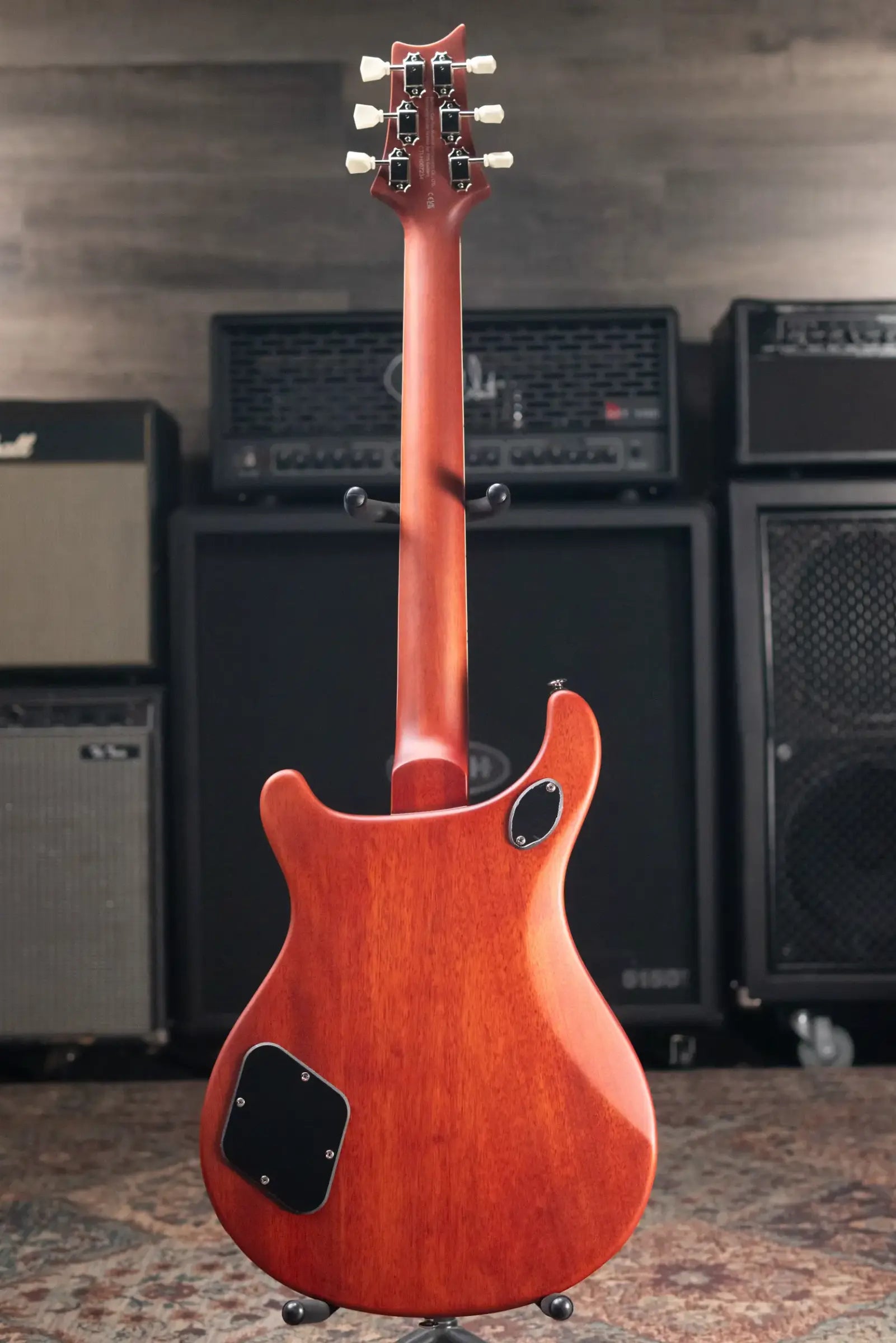 PRS SE Exotic McCarty 594 Electric Guitar - Laurel Burl Vintage Sunburst with Gig Bag