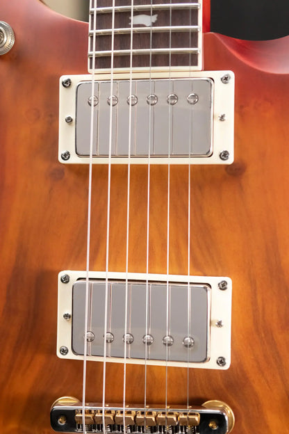 PRS SE Exotic McCarty 594 Electric Guitar - Laurel Burl Vintage Sunburst with Gig Bag