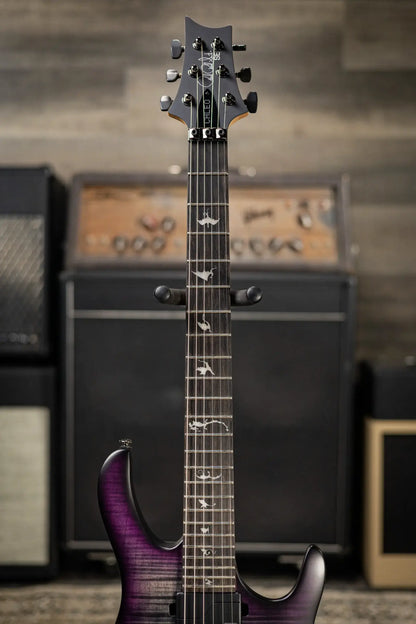 PRS SE Herman Li Signature Chleo Electric Guitar - Charcoal Purple Burst with Gig Bag