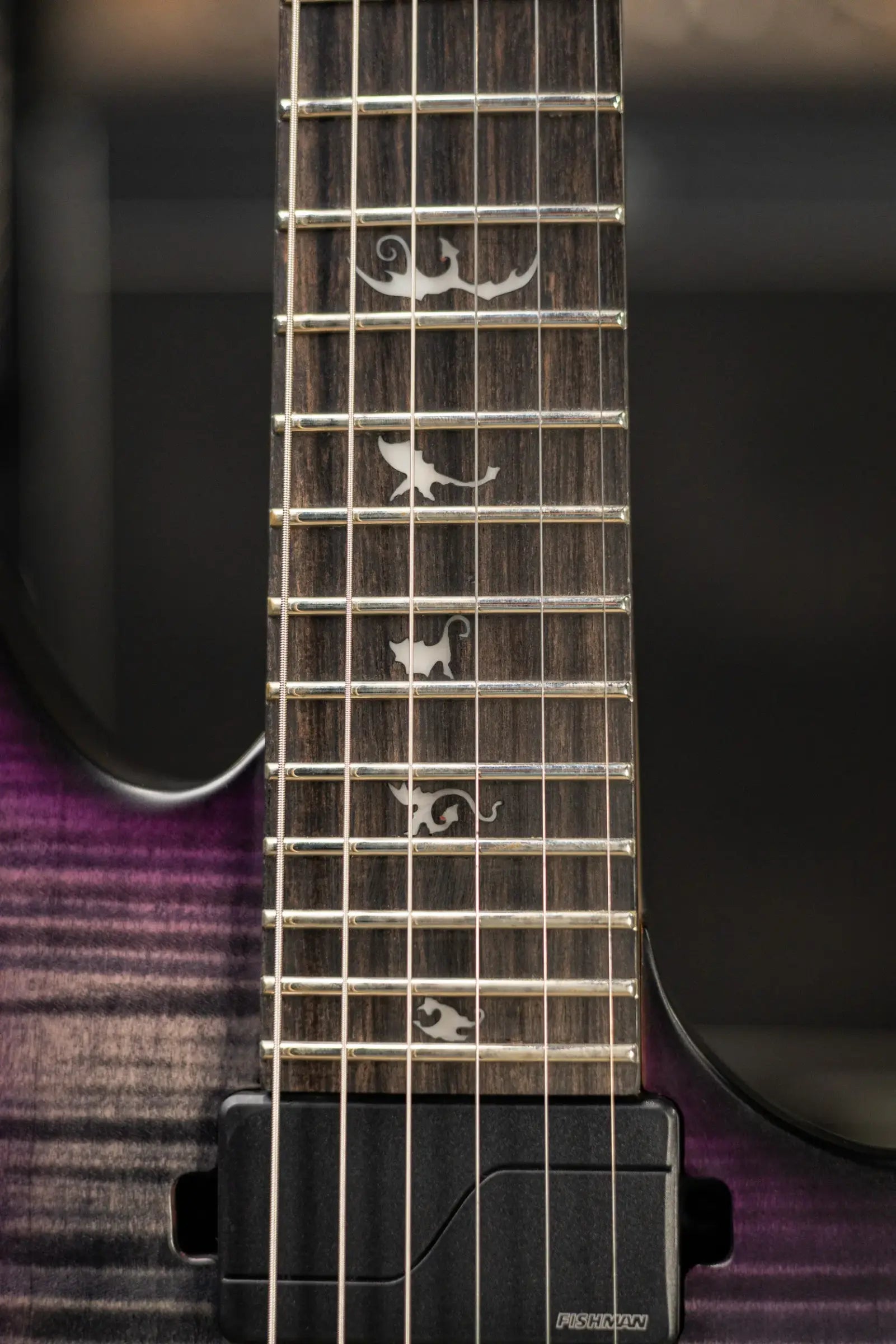 PRS SE Herman Li Signature Chleo Electric Guitar - Charcoal Purple Burst with Gig Bag