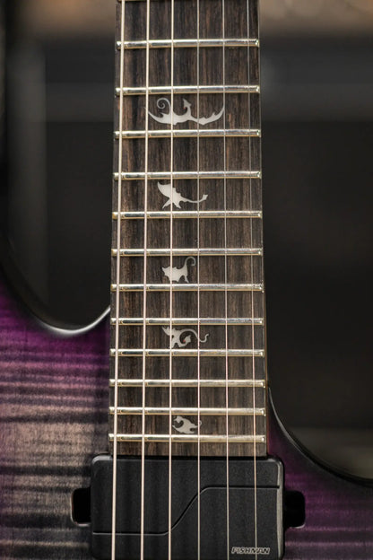 PRS SE Herman Li Signature Chleo Electric Guitar - Charcoal Purple Burst with Gig Bag