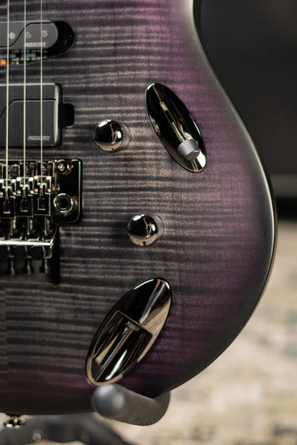 PRS SE Herman Li Signature Chleo Electric Guitar - Charcoal Purple Burst with Gig Bag