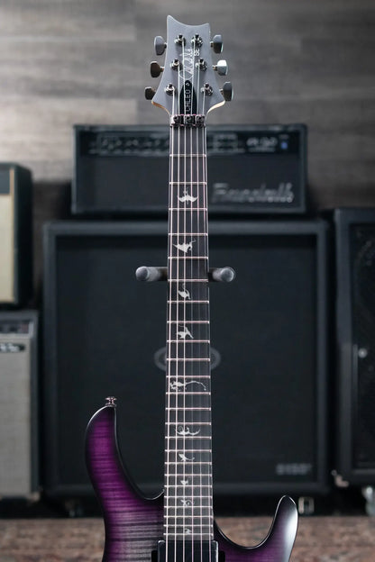 PRS SE Herman Li Signature Chleo Electric Guitar - Charcoal Purple Burst with Gig Bag