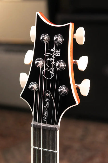 PRS SE Hollowbody II Piezo Electric Guitar - Vintage Sunburst with Gig Bag