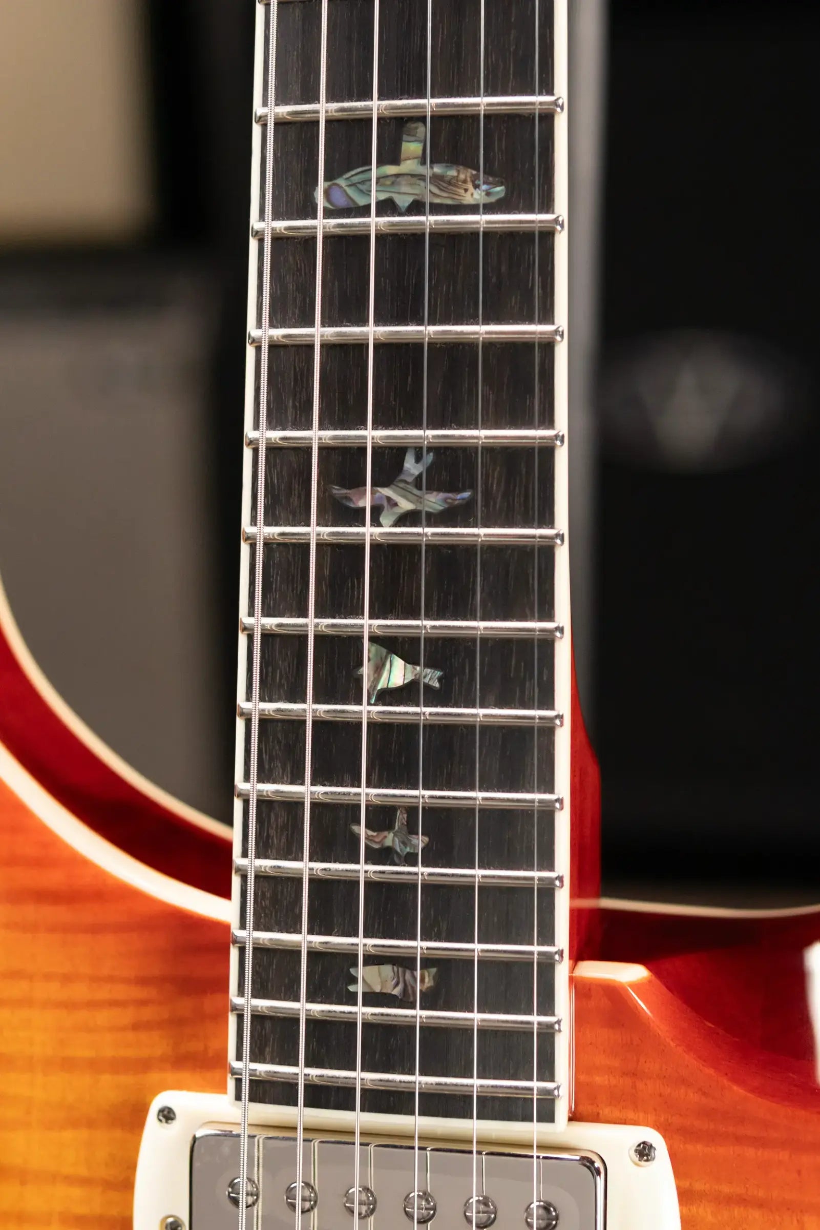 PRS SE Hollowbody II Piezo Electric Guitar - Vintage Sunburst with Gig Bag