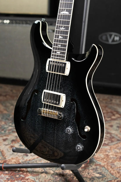 PRS SE Hollowbody Standard Electric Guitar - Dog Hair Smokeburst with Gig Bag