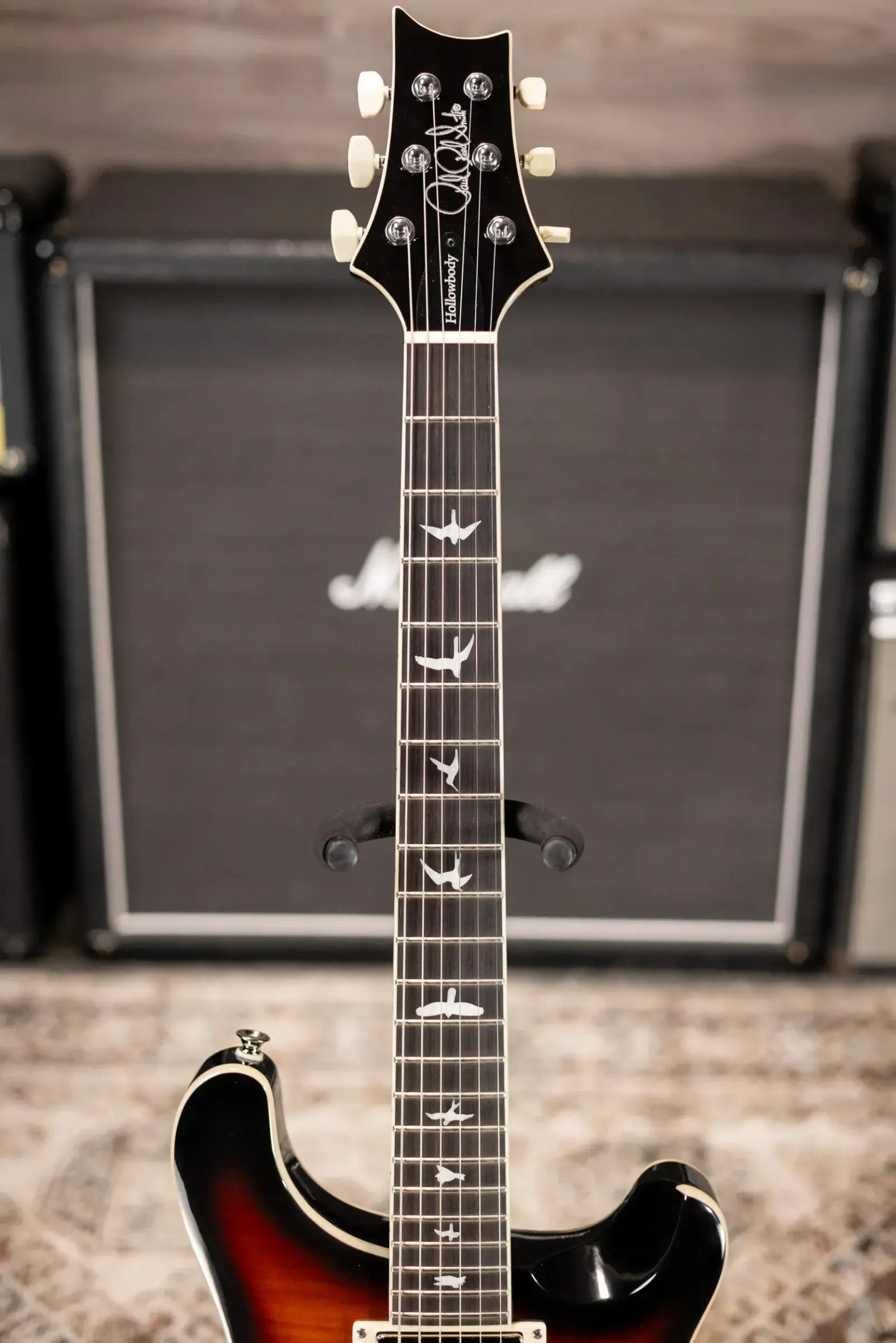 PRS SE Hollowbody Standard Electric Guitar - McCarty Sunburst with Hardshell Case - Used