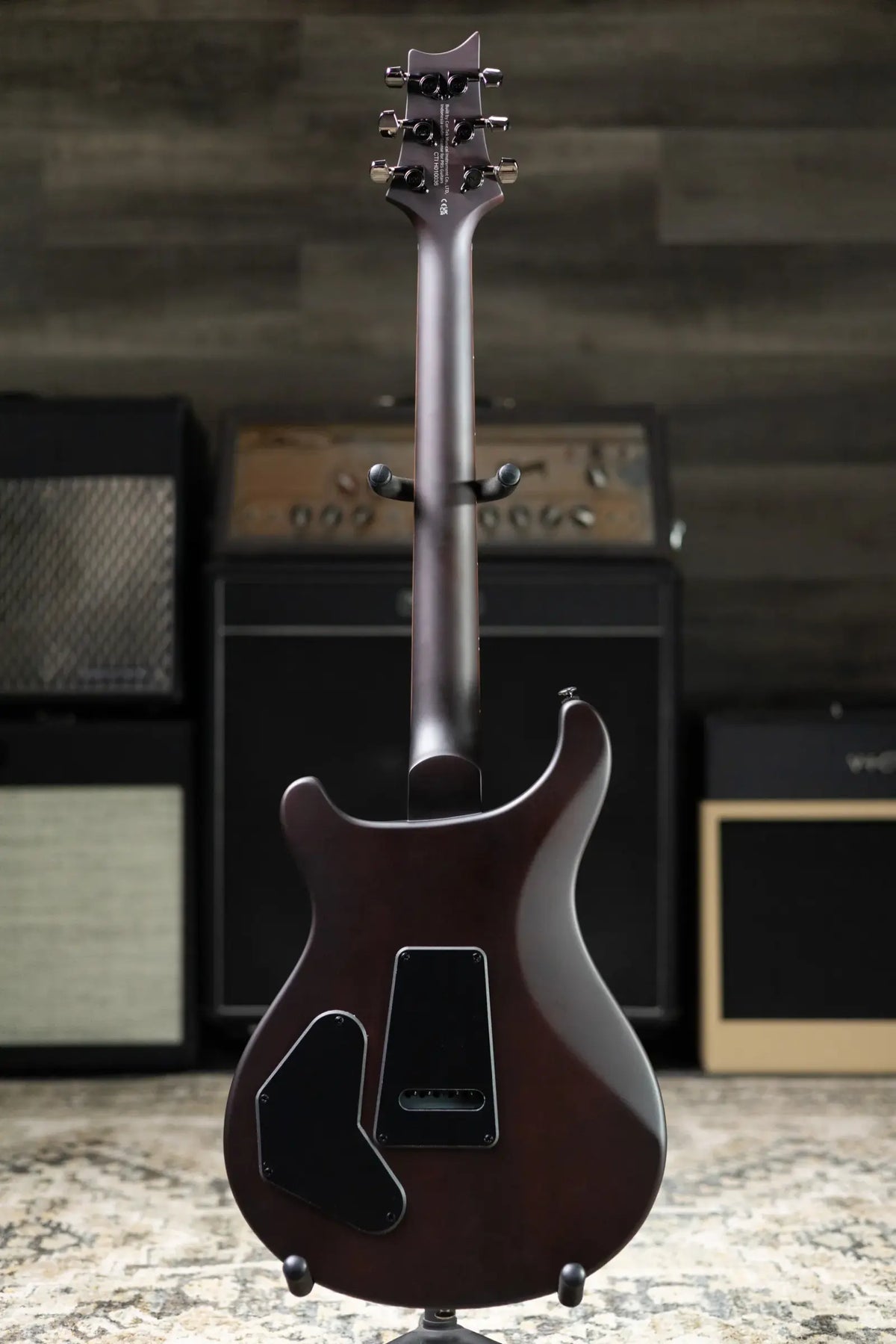 PRS SE Limited Edition David Grissom Exotic Burl Top Electric Guitar - McCarty Tobacco Sunburst with Gig Bag
