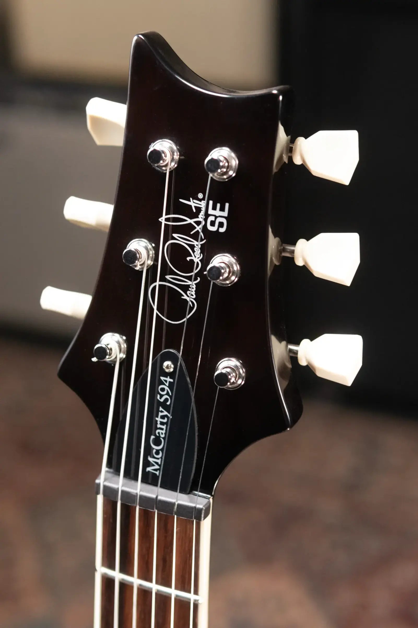 PRS SE McCarty 594 Electric Guitar - Black Gold Burst with Gig Bag - Used