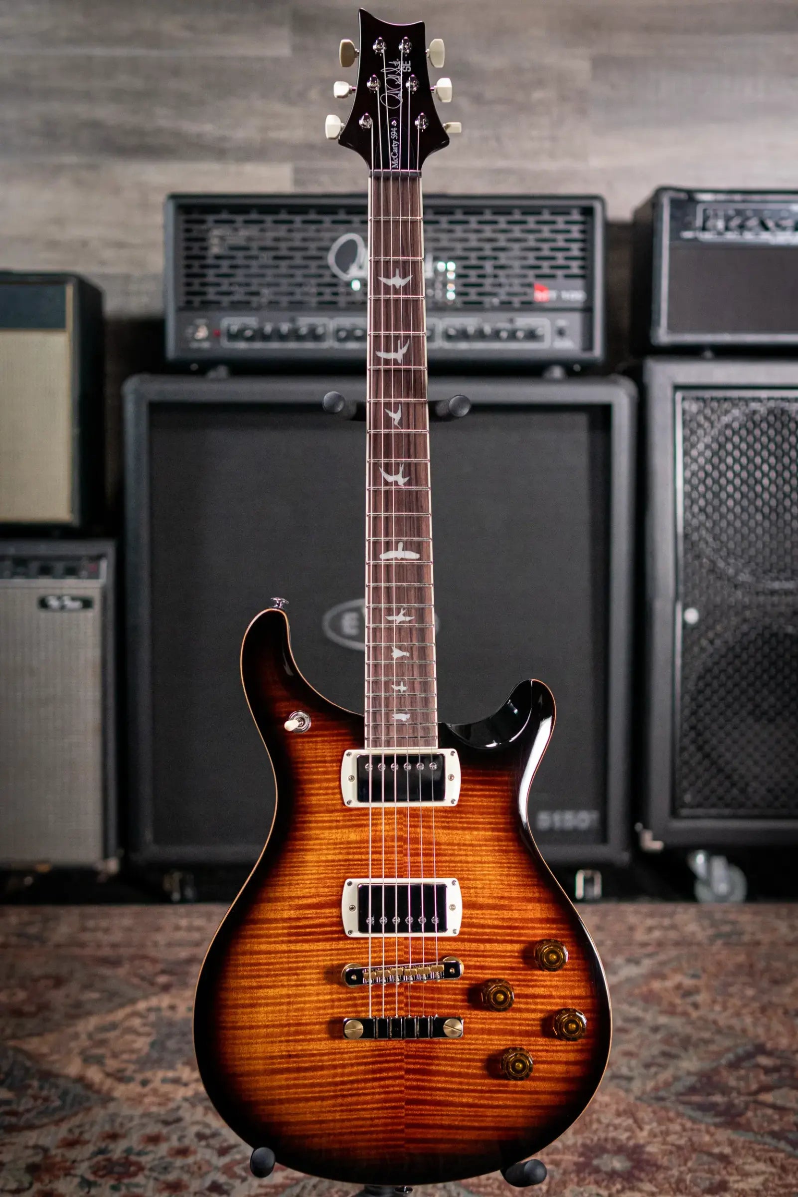 PRS SE McCarty 594 Electric Guitar - Black Gold Sunburst with Gig Bag