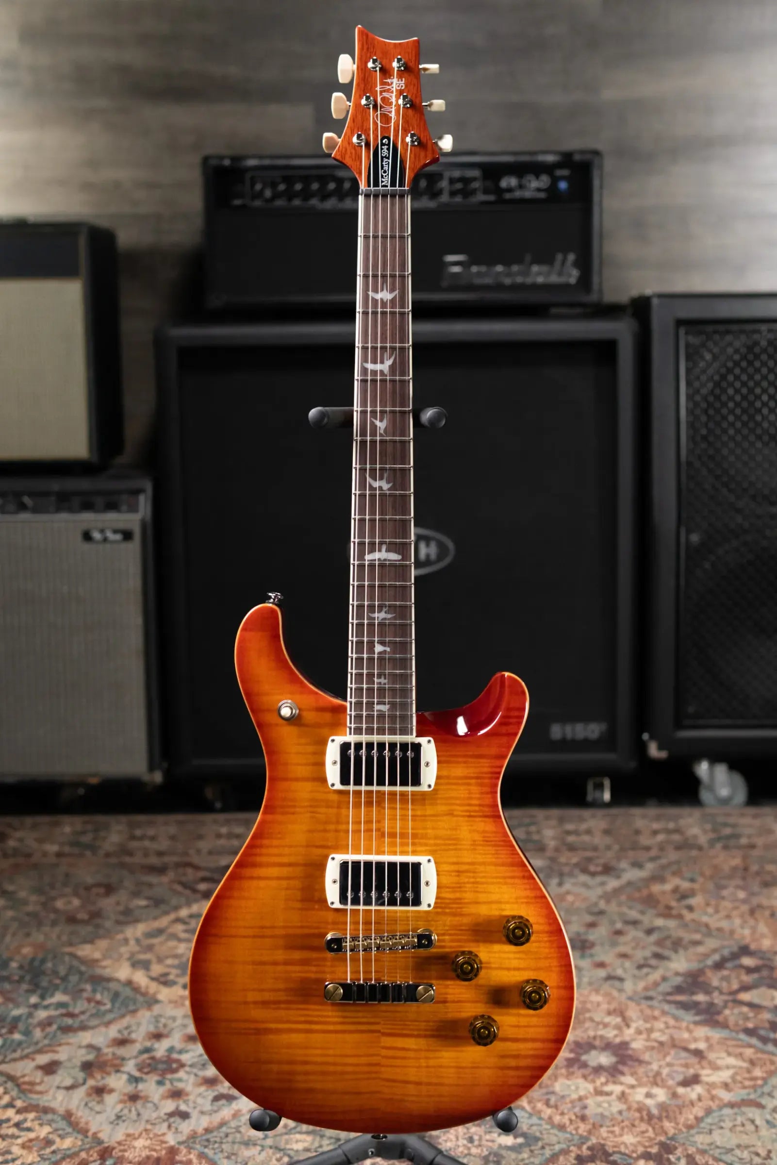 PRS SE McCarty 594 Electric Guitar - Vintage Sunburst with Gig Bag
