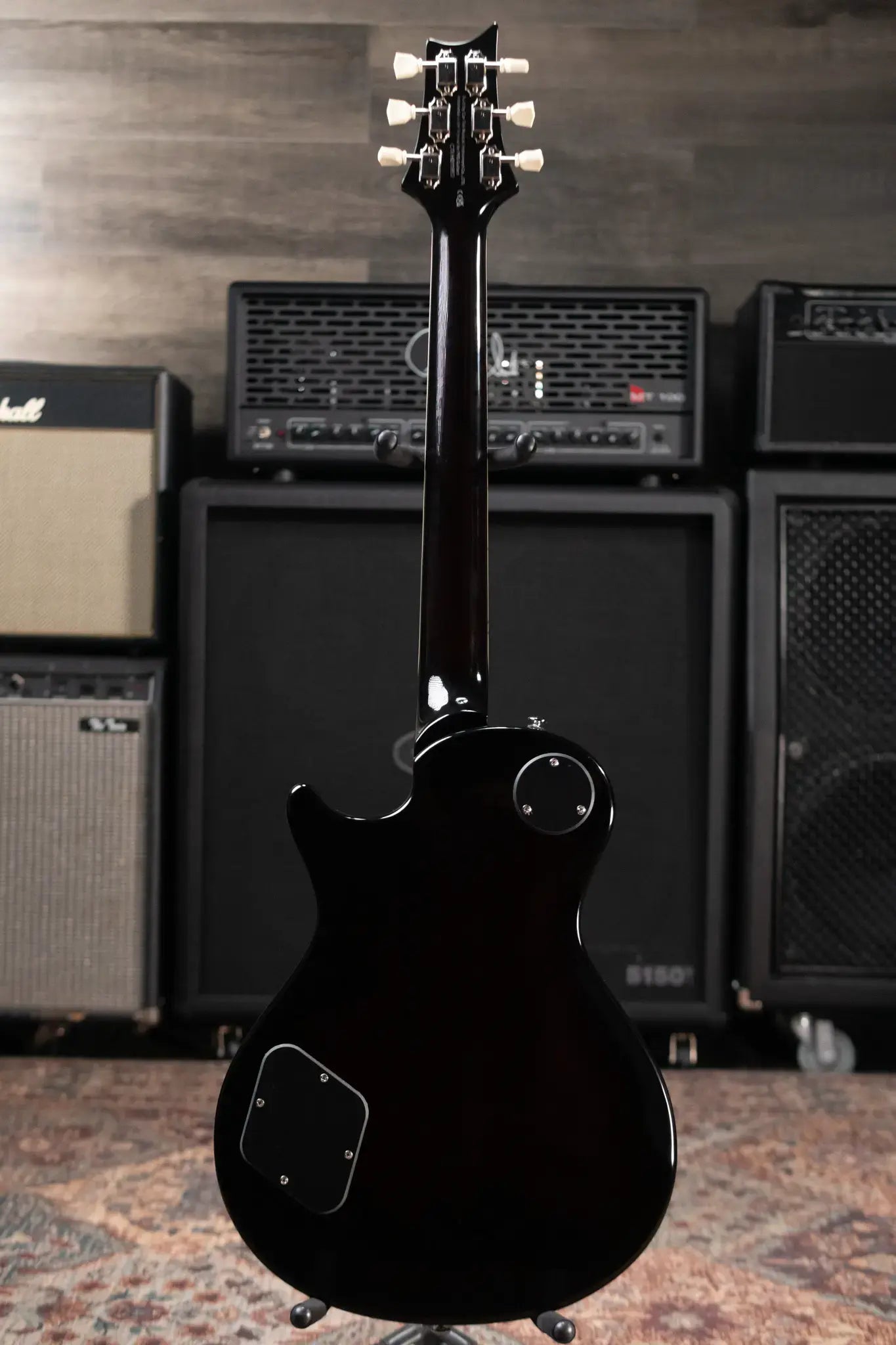 PRS SE McCarty 594 Singlecut Electric Guitar - Black Gold Sunburst with Gig Bag