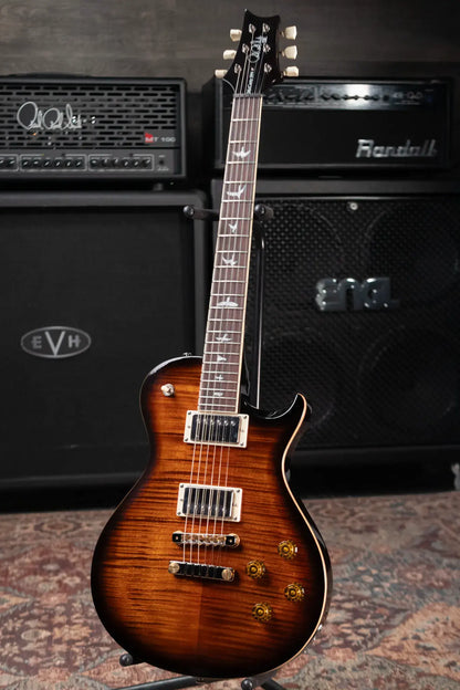 PRS SE McCarty 594 Singlecut Electric Guitar - Black Gold Sunburst with Gig Bag