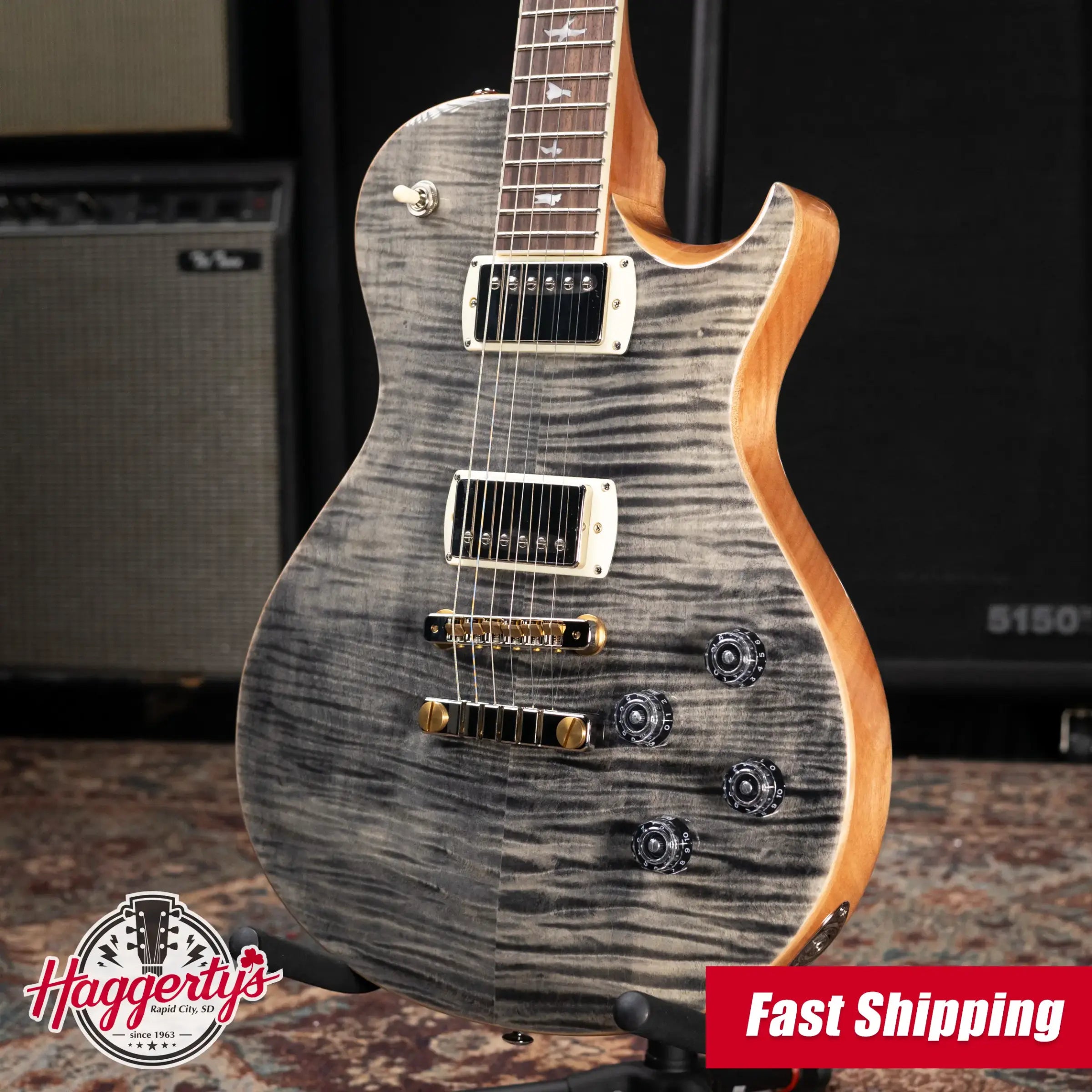 PRS SE McCarty 594 Solid Body Electric Guitar - Charcoal with Gig Bag