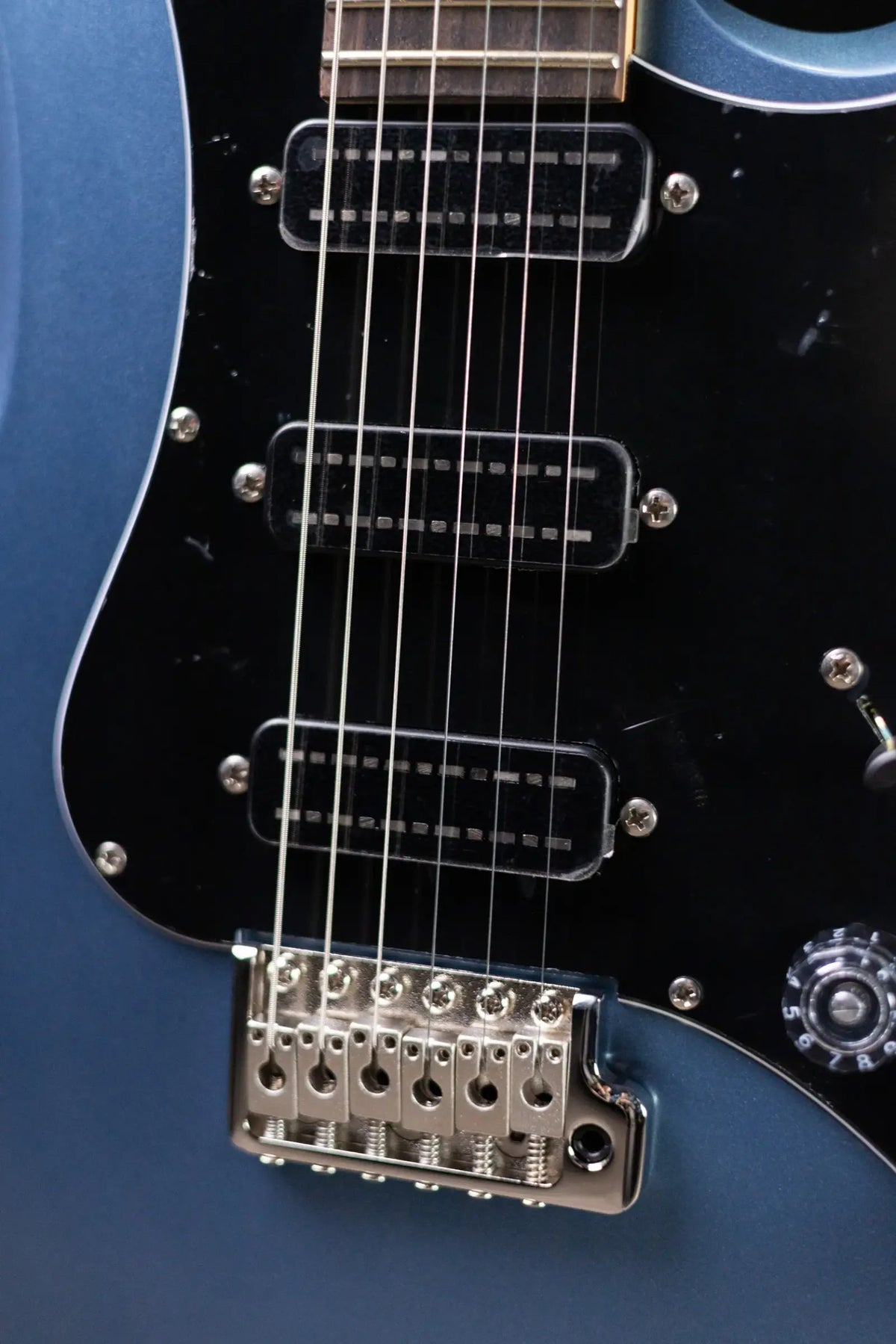 PRS SE NF3R Solid Body Electric Guitar - Ice Blue Metallic with Gig Bag