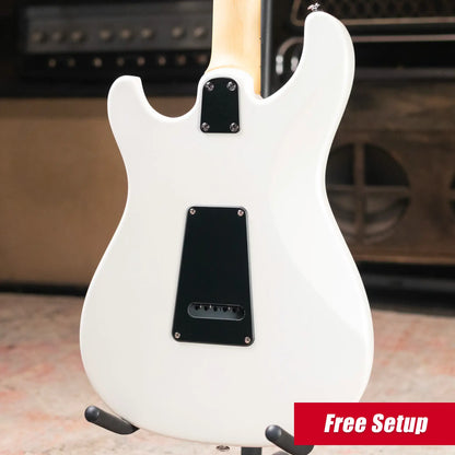 PRS SE NF3 Bolt-On Electric Guitar - White Pearl with Gig Bag