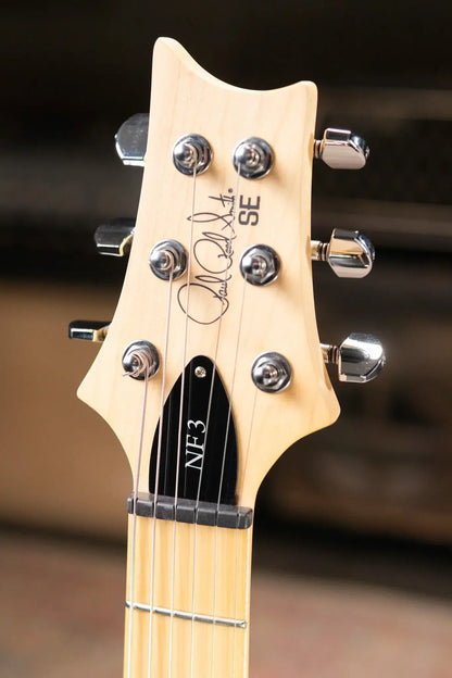 PRS SE NF3 Bolt-On Electric Guitar - White Pearl with Gig Bag