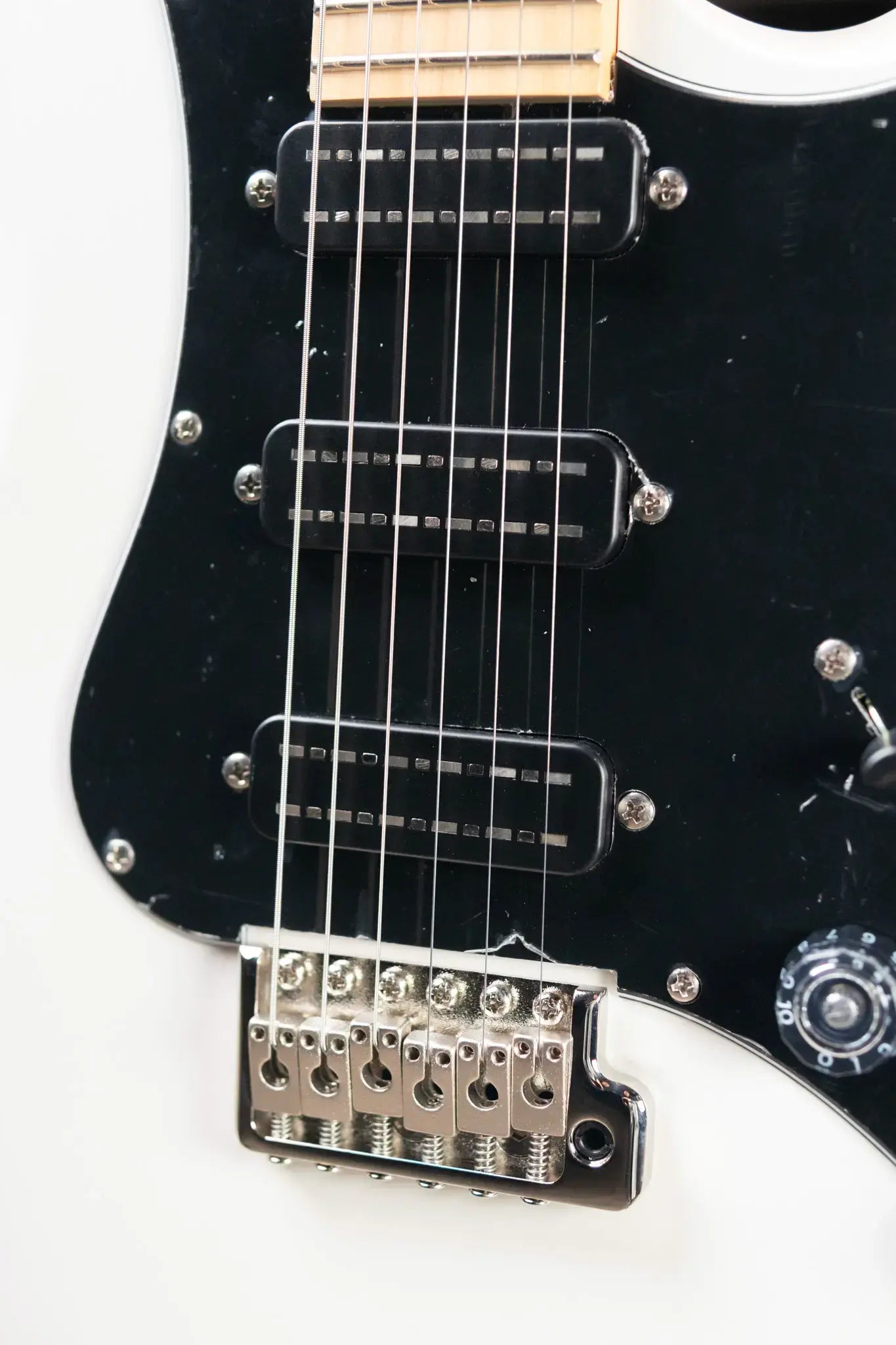 PRS SE NF3 Bolt-On Electric Guitar - White Pearl with Gig Bag