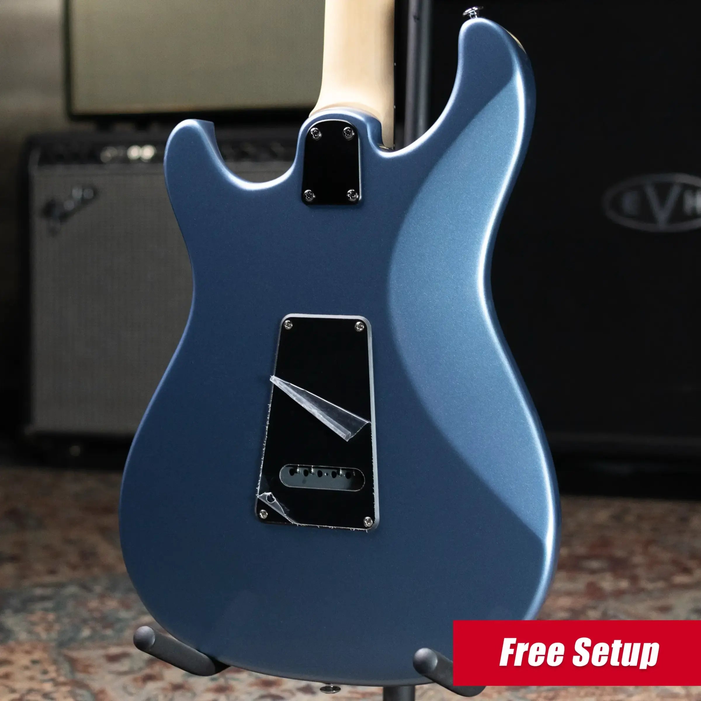 PRS SE NF3 Electric Guitar - Ice Blue Metallic with Gig Bag