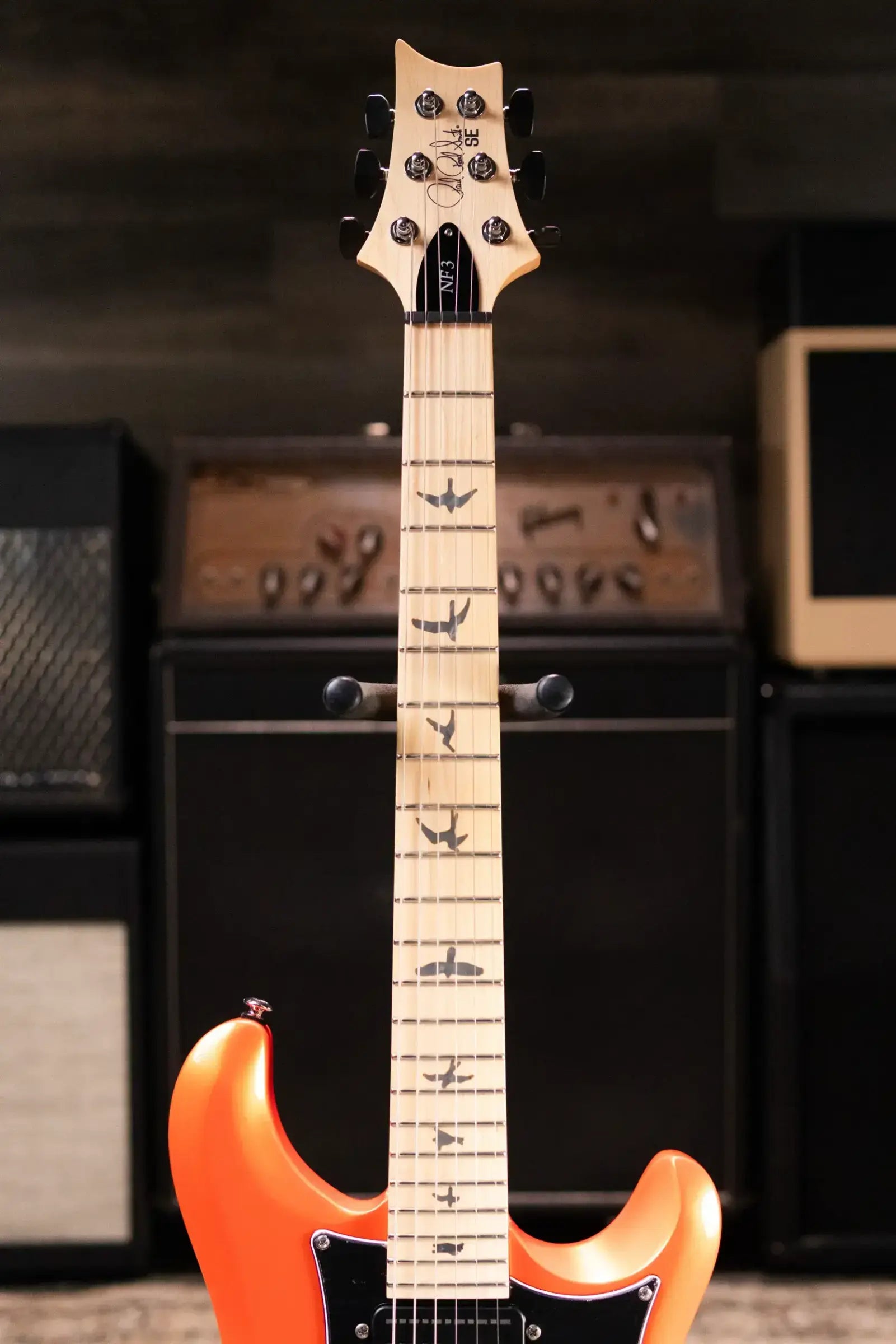 PRS SE NF3 Electric Guitar - Metallic Orange with Gig Bag