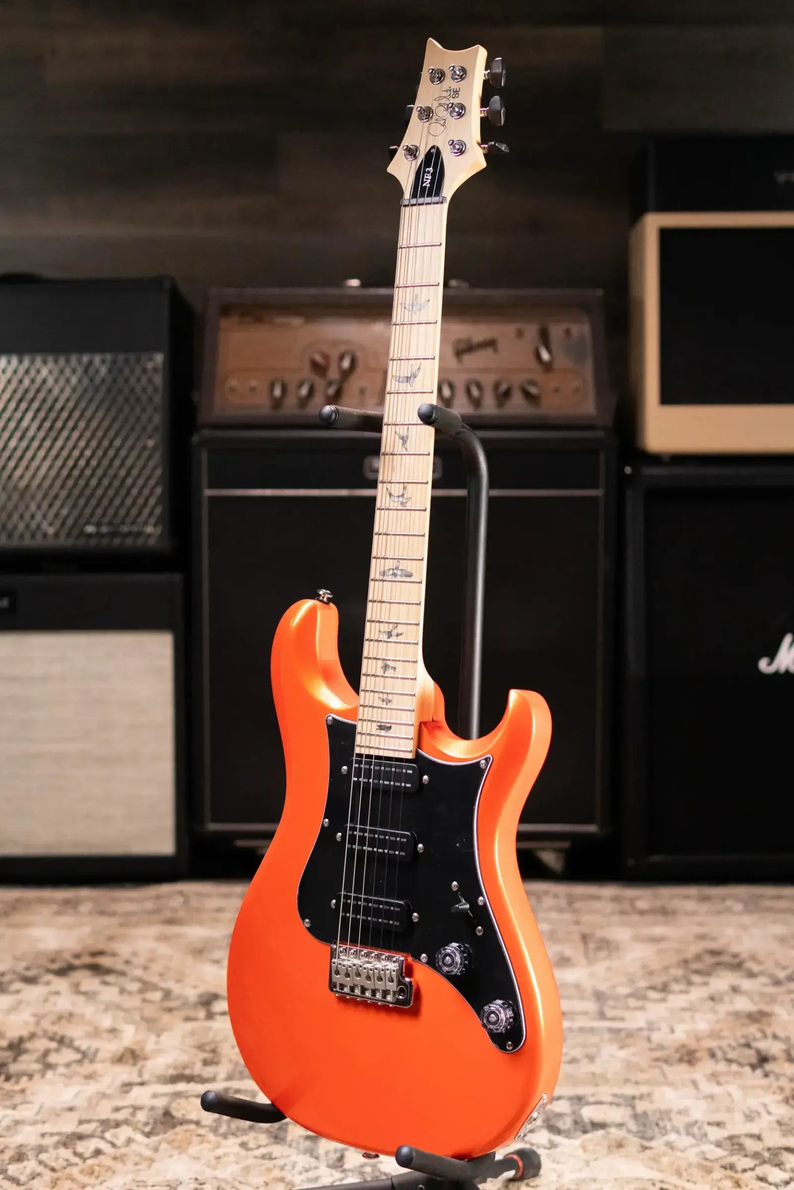 PRS SE NF3 Electric Guitar - Metallic Orange with Gig Bag