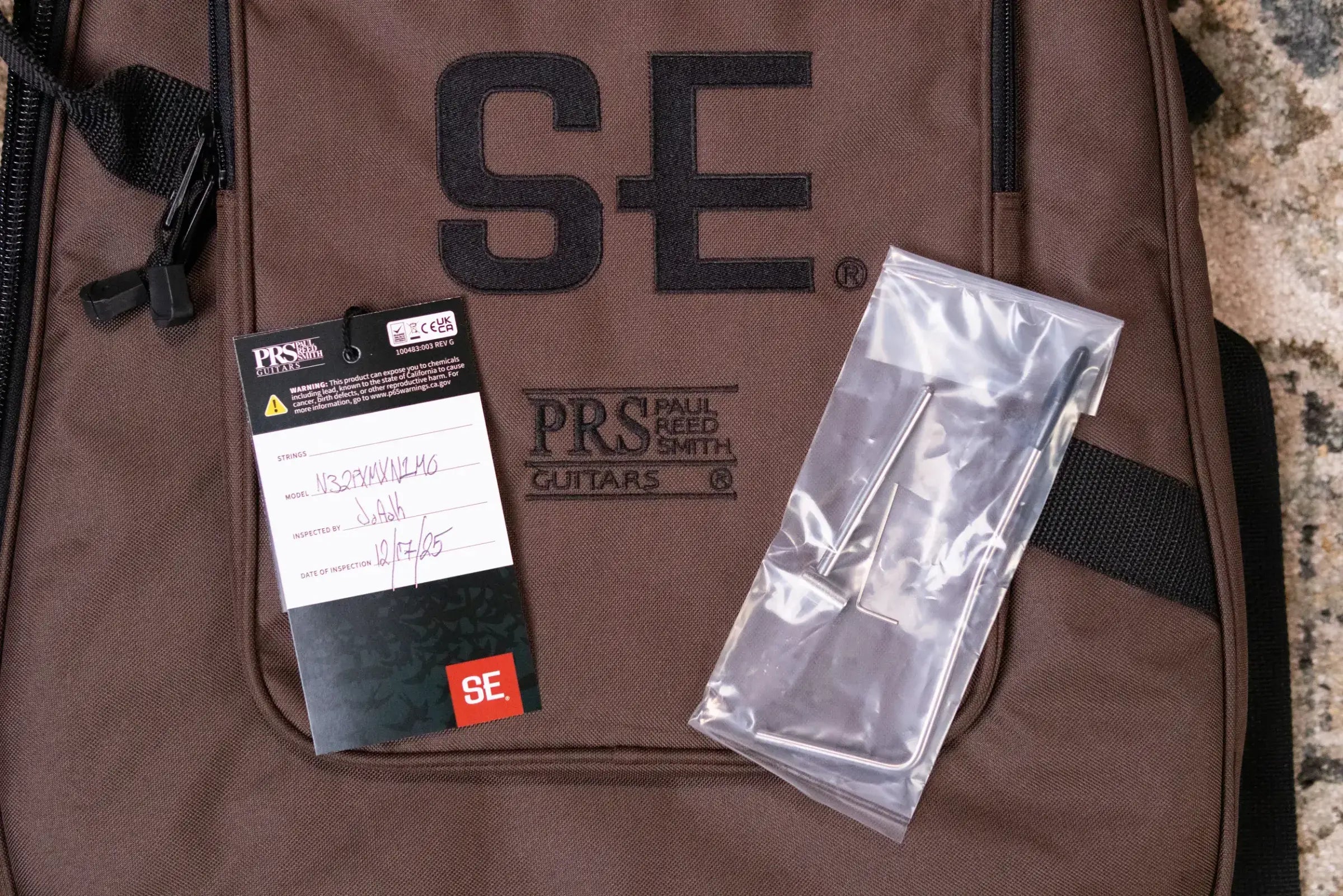 PRS SE NF3 Electric Guitar - Metallic Orange with Gig Bag