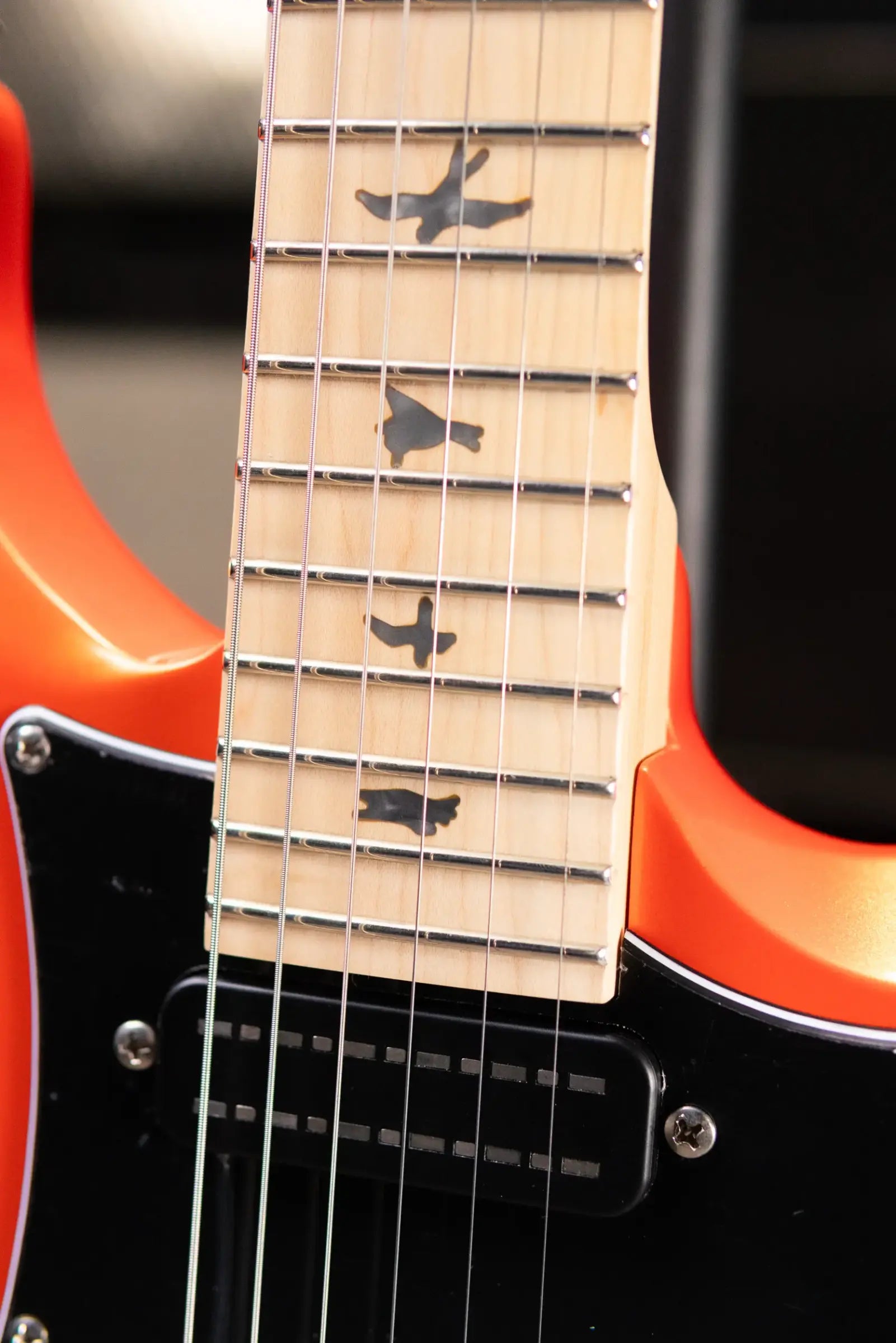 PRS SE NF3 Maple Fretboard Electric Guitar - Metallic Orange with Gig Bag