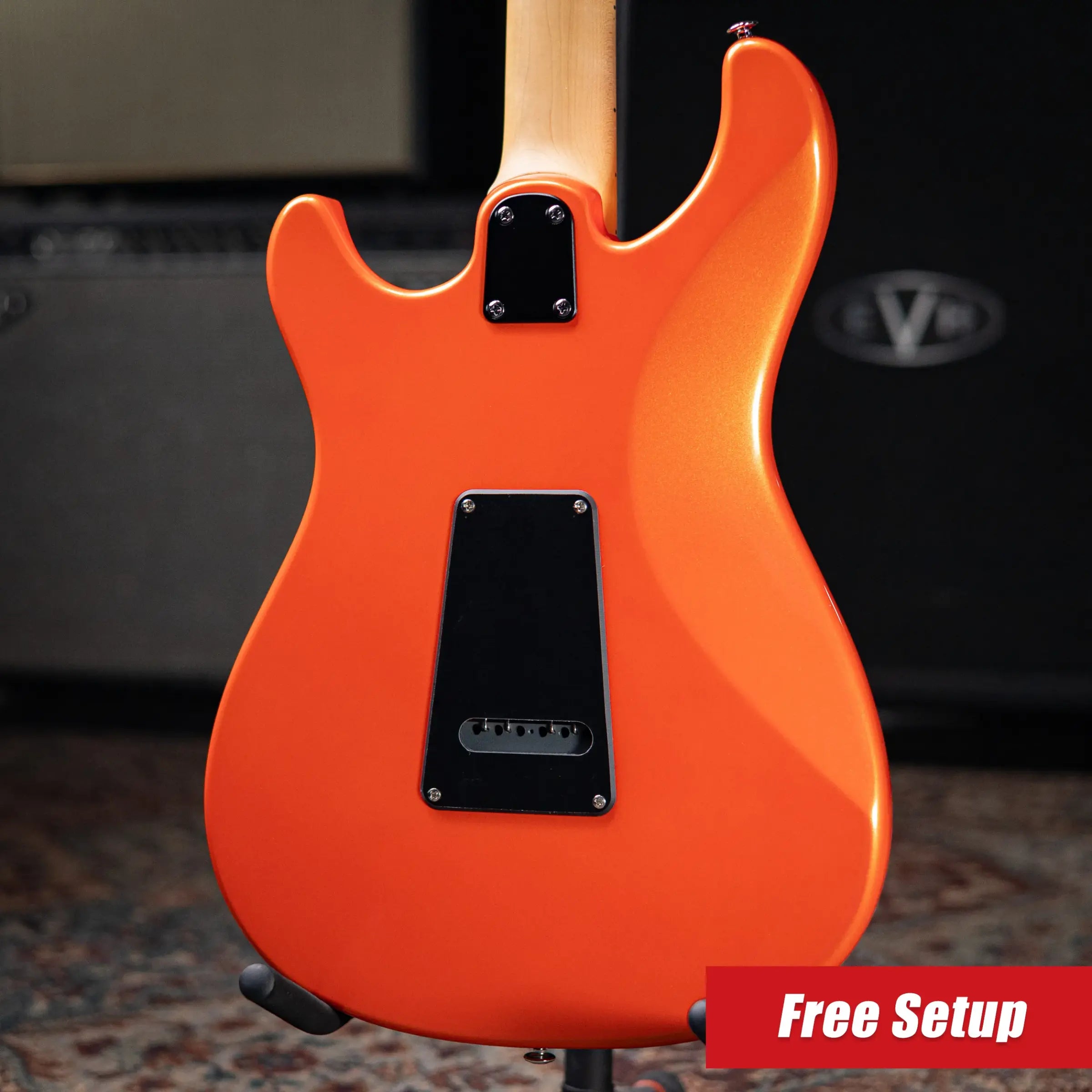 PRS SE NF3 Solid Body Electric Guitar - Metallic Orange with Gig Bag