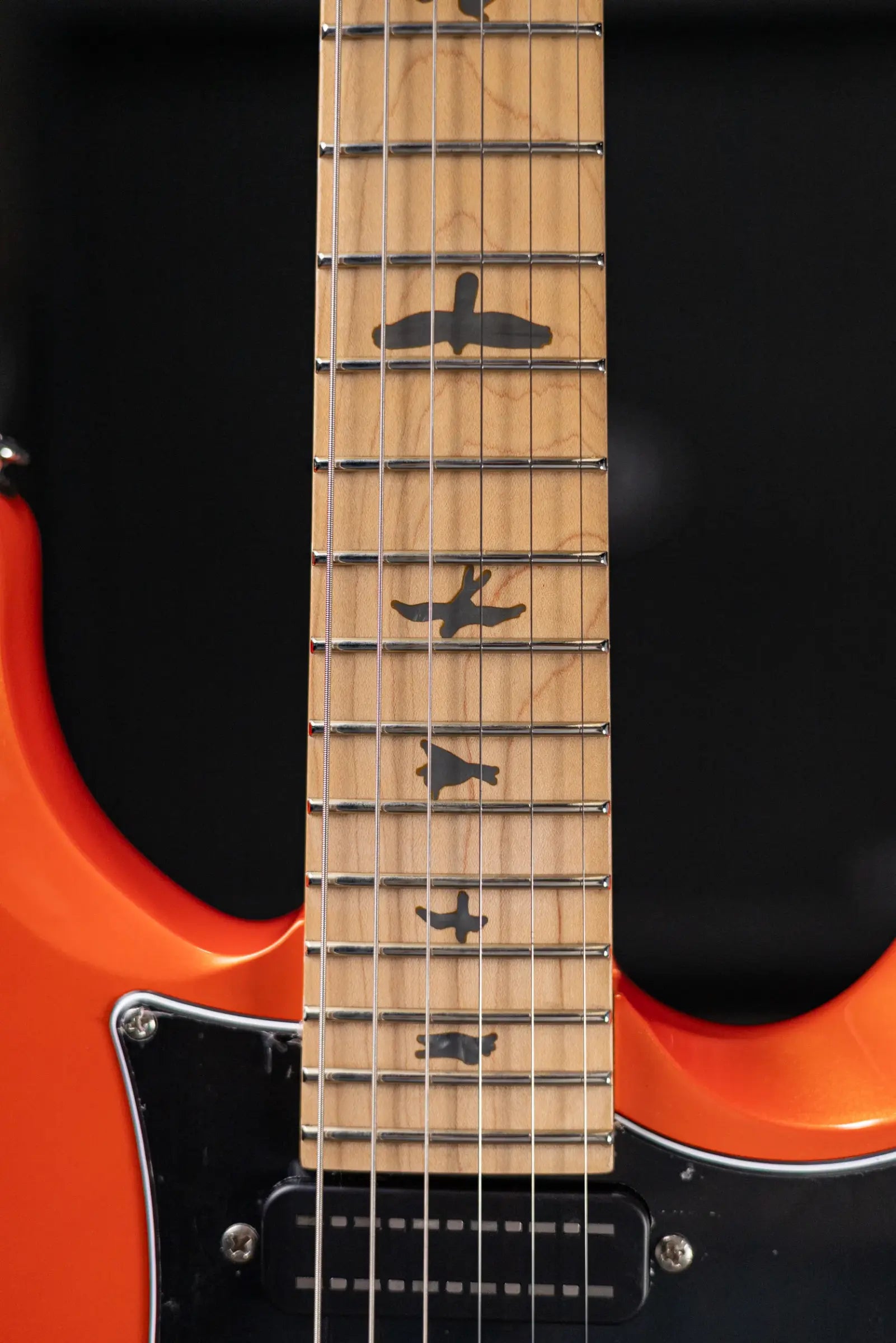 PRS SE NF3 Solid Body Electric Guitar - Metallic Orange with Gig Bag