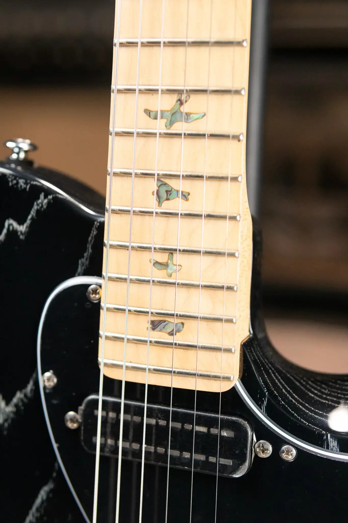 PRS SE NF53 Bolt-On Electric Guitar - Black Doghair with Gig Bag