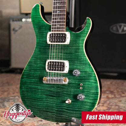 PRS SE Paul's Guitar Solidbody Electric Guitar - Teal Black with Gig Bag