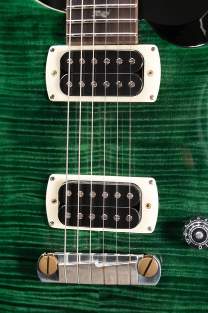 PRS SE Paul's Guitar Solidbody Electric Guitar - Teal Black with Gig Bag