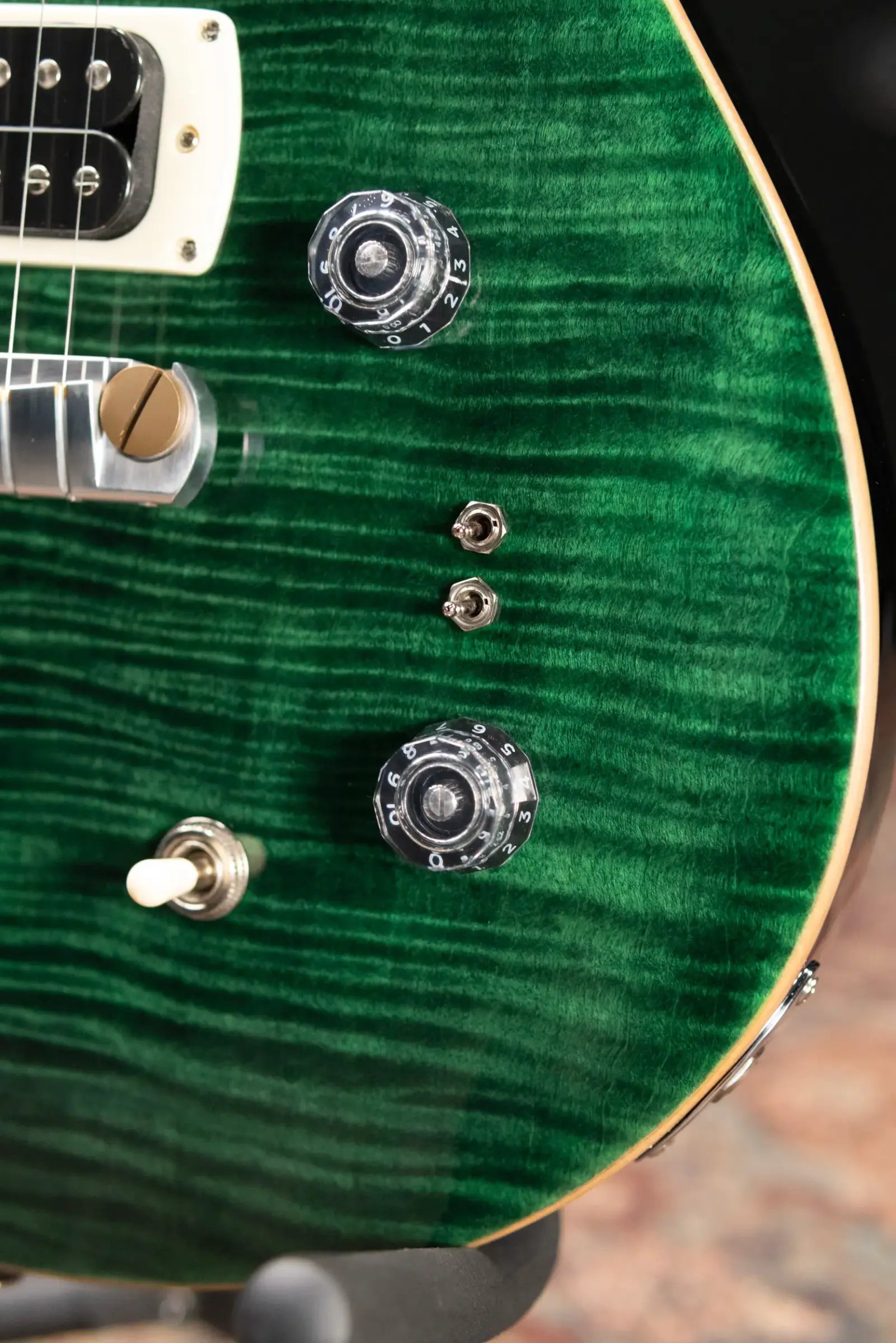 PRS SE Paul's Guitar Solidbody Electric Guitar - Teal Black with Gig Bag