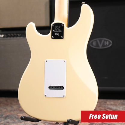 PRS SE Silver Sky Electric Guitar - Moon White with Gig Bag - Used