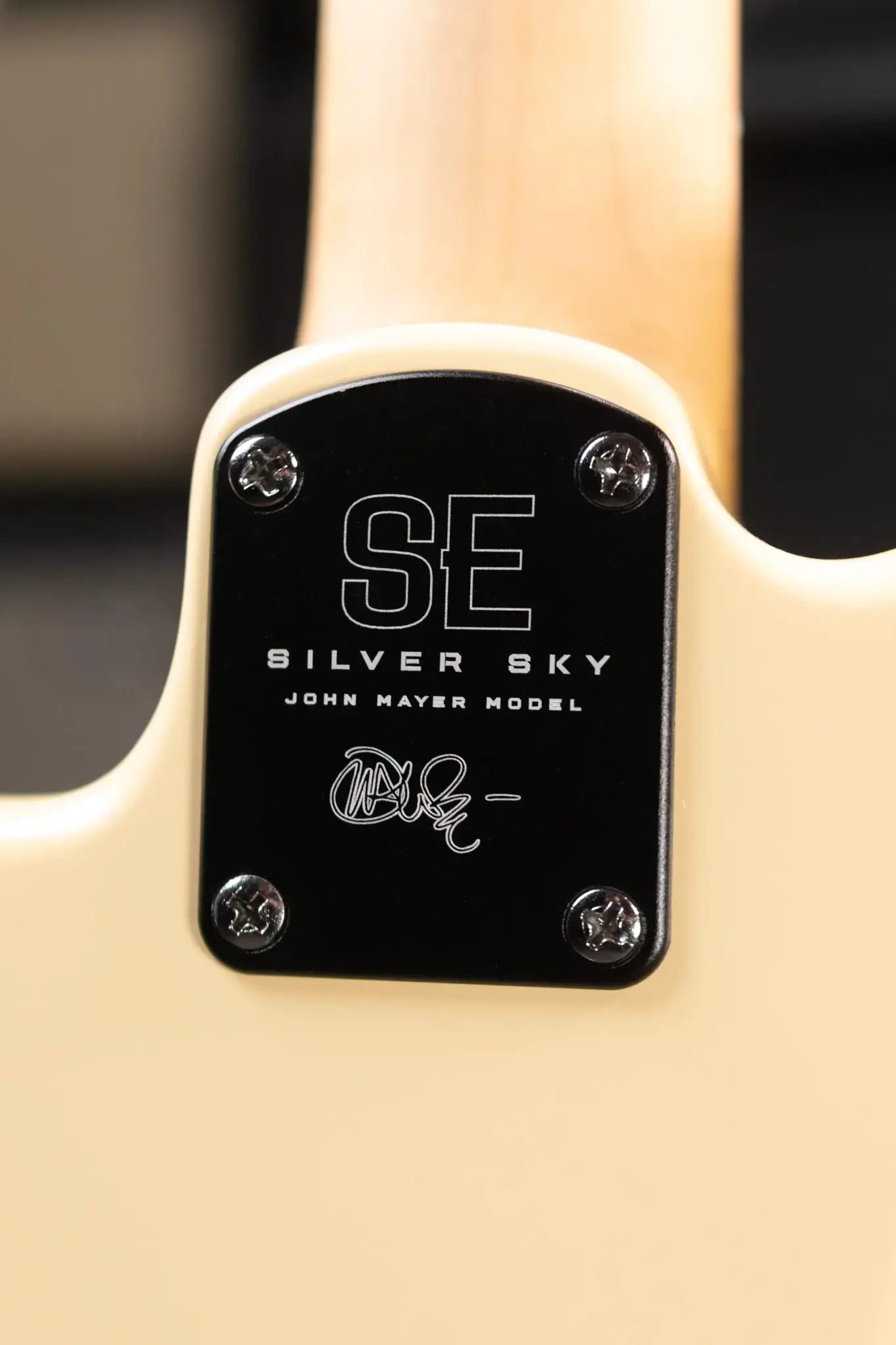 PRS SE Silver Sky Electric Guitar - Moon White with Gig Bag - Used