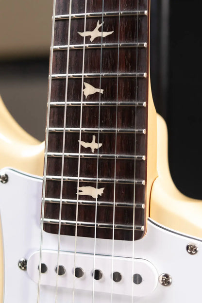 PRS SE Silver Sky Electric Guitar - Moon White with Gig Bag - Used