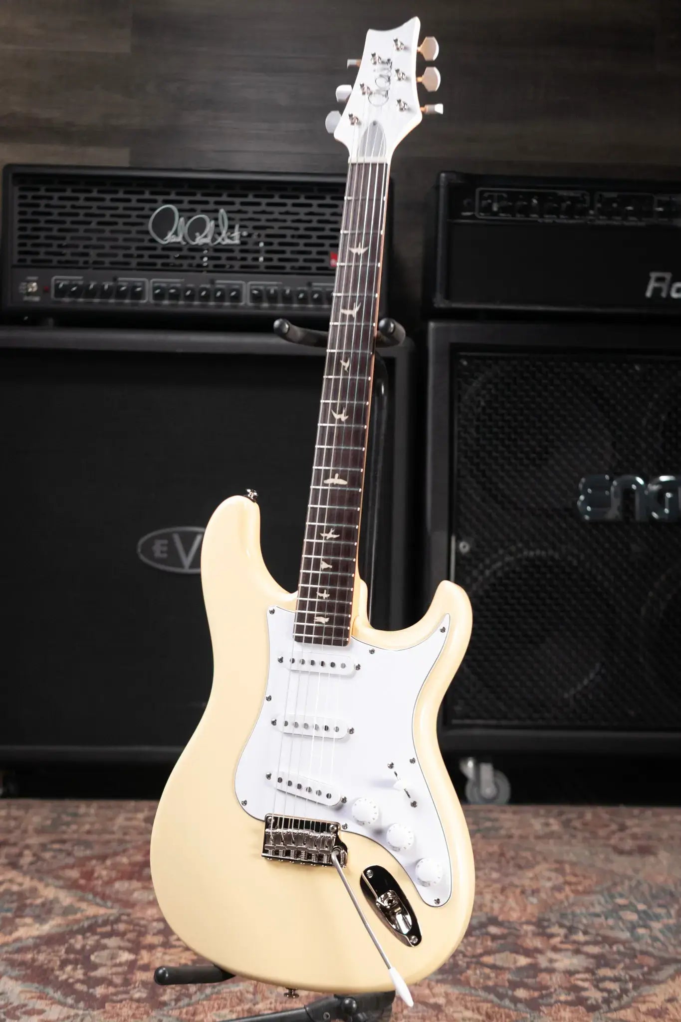 PRS SE Silver Sky Electric Guitar - Moon White with Gig Bag - Used