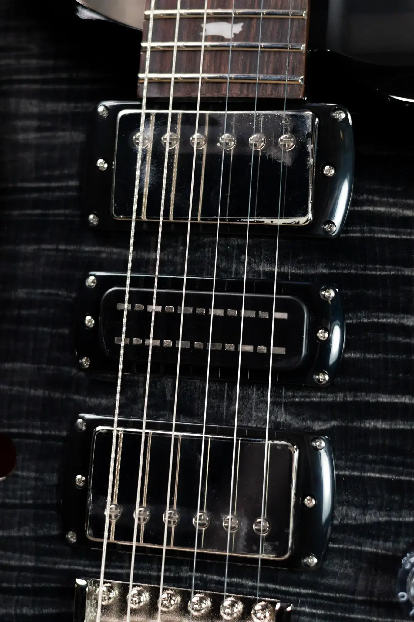 PRS SE Special Semi-Hollow Electric Guitar - Charcoal Burst with Gig Bag