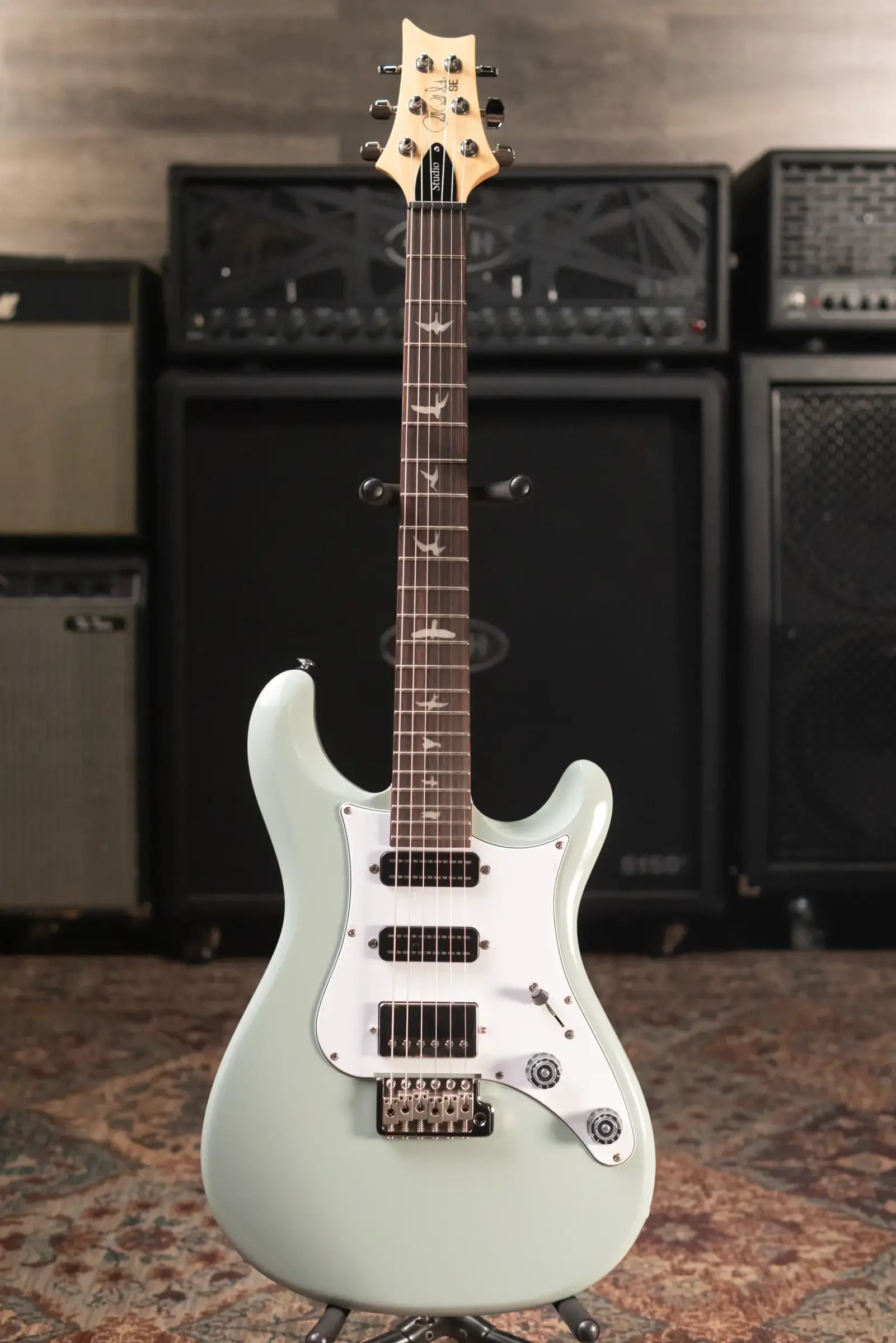 PRS SE Studio Standard Rosewood Electric Guitar - Silvertone Gray with Gig Bag