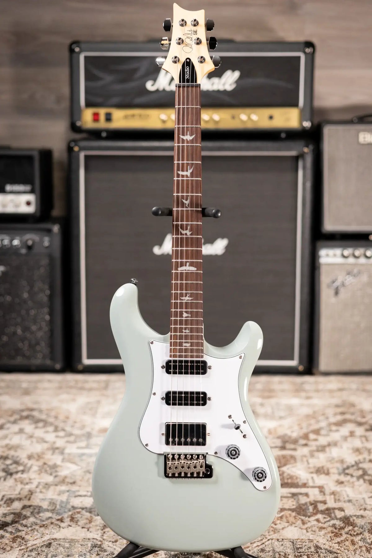 PRS SE Studio Standard Rosewood Electric Guitar - Silvertone Gray with Gig Bag