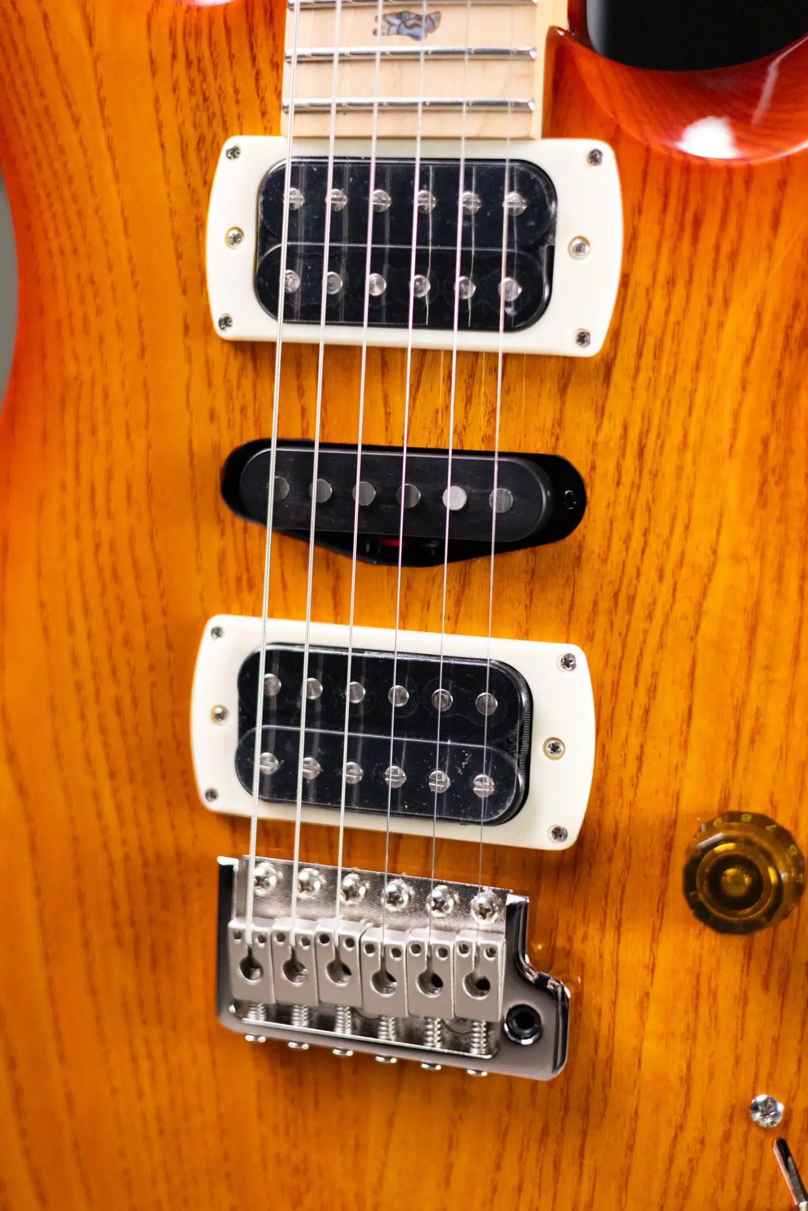 PRS SE Swamp Ash 22 Electric Guitar - Vintage Sunburst with Gig Bag