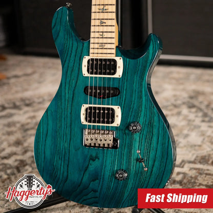 PRS SE Swamp Ash Special 22 Bolt-On Electric Guitar - Iri Blue with Gig Bag